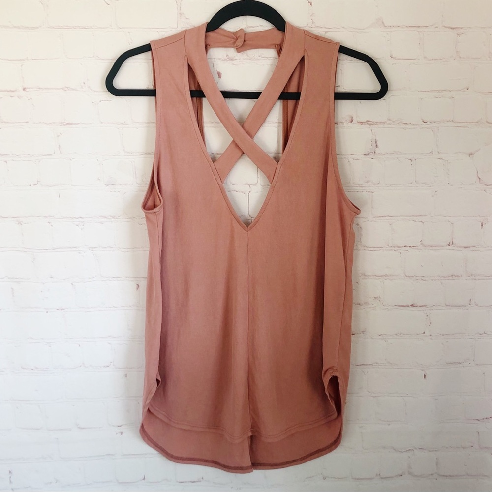 $25!💐American Threads] criss cross halter top